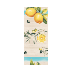 Linclass-Tischl&auml;ufer, 0,40x24m, 'Olives &amp; Lemons'