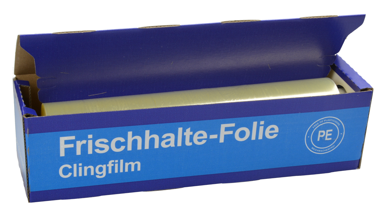 PE-Frischhaltefolie, 30cmx300m, 9µ, Spenderbox