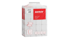 Katrin Handtuch-Papier, wei&szlig;, 2-lagig, Tissue, 22x23cm, Zickzack