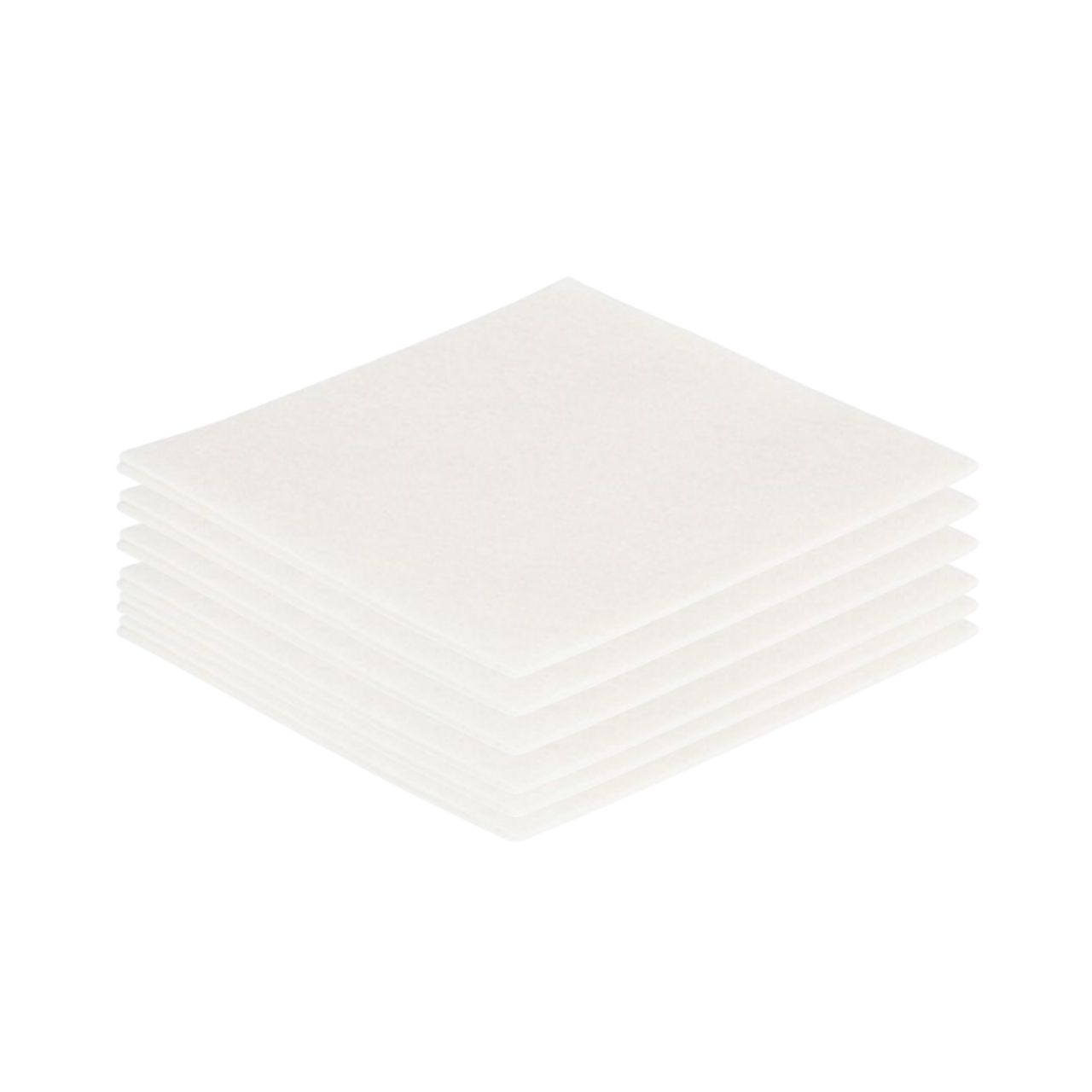 Allzwecktuch, wei&szlig;, Vlies, 38x38cm, ca. 125g/m&sup2;, 200 T&uuml;cher