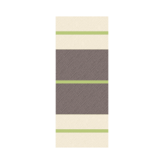 Linclass-Tischl&auml;ufer, 0,40x24m, 'Tom' creme-braun