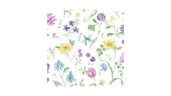 Linclass-Serviette, 40x40cm, 1/4-Falz, 'Veronique'