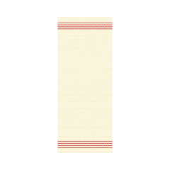 Linclass-Tischl&auml;ufer, 0,40x24m, 'Lukas' creme-rot