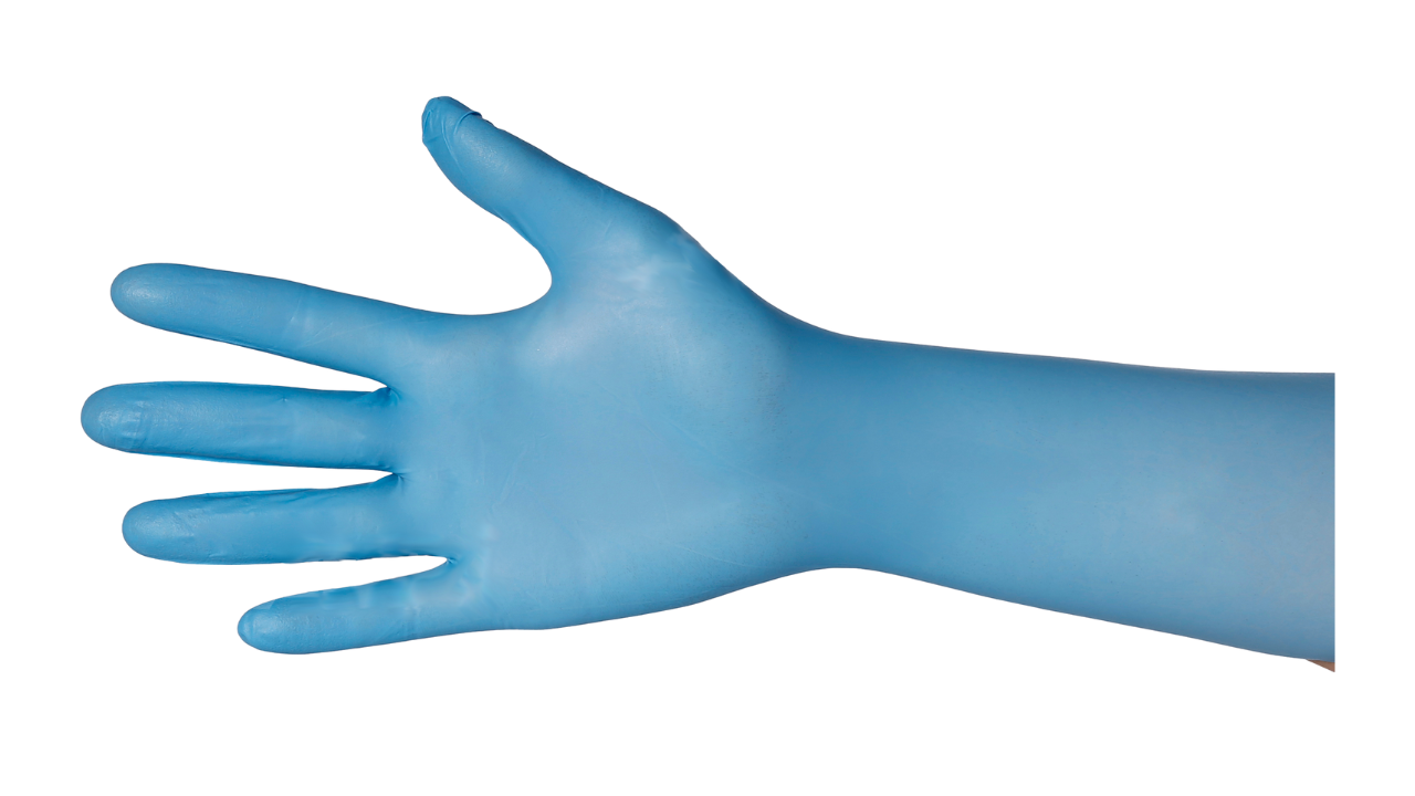 Nitril-Handschuhe,&uml;Med-Comfort Blue Ultra 300&uml;, Gr&ouml;&szlig;e -S-, blau