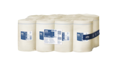 Tork Wischtuch Universal, wei&szlig;, 1-lagig, 21,5cmx120m, Innenabroll. Mini, M1