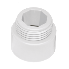 Adapter f&uuml;r Hygiene-Schrubber usw., &uml;von Haug B&uuml;rsten&uml;, wei&szlig;