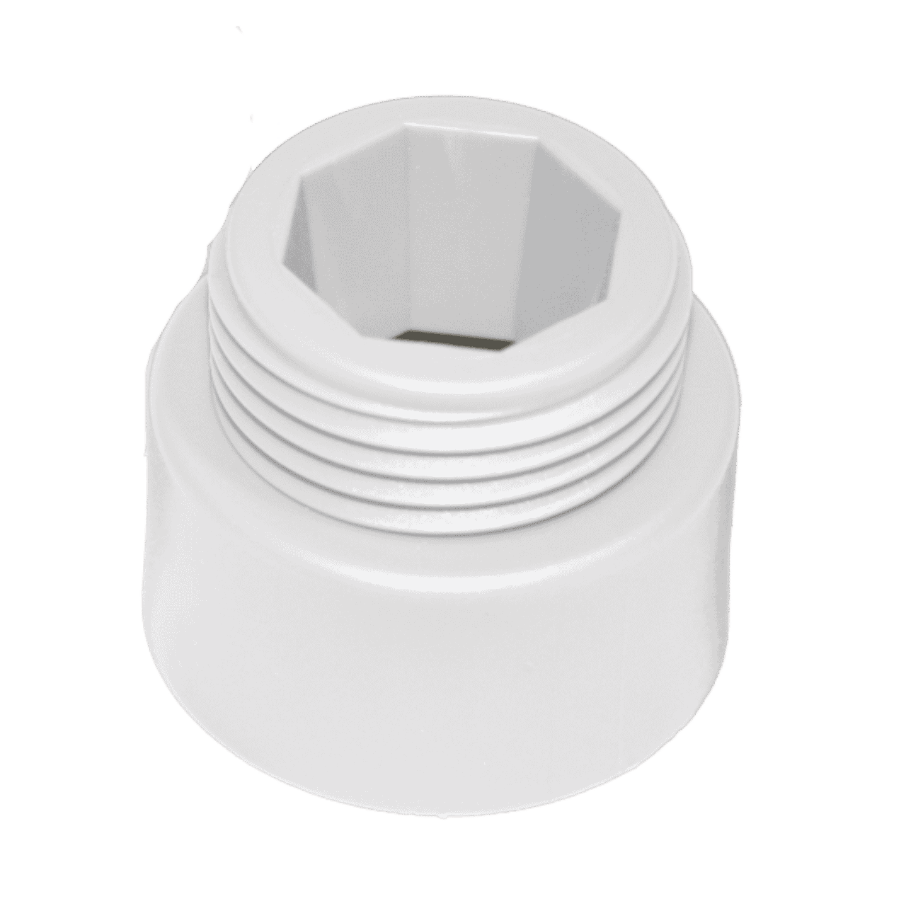 Adapter f&uuml;r Hygiene-Schrubber usw., &uml;von Haug B&uuml;rsten&uml;, wei&szlig;