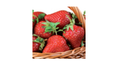 Zelltuch-Serviette, 33x33cm, 3-lagig, 1/4-Falz, 'Strawberry Basket'