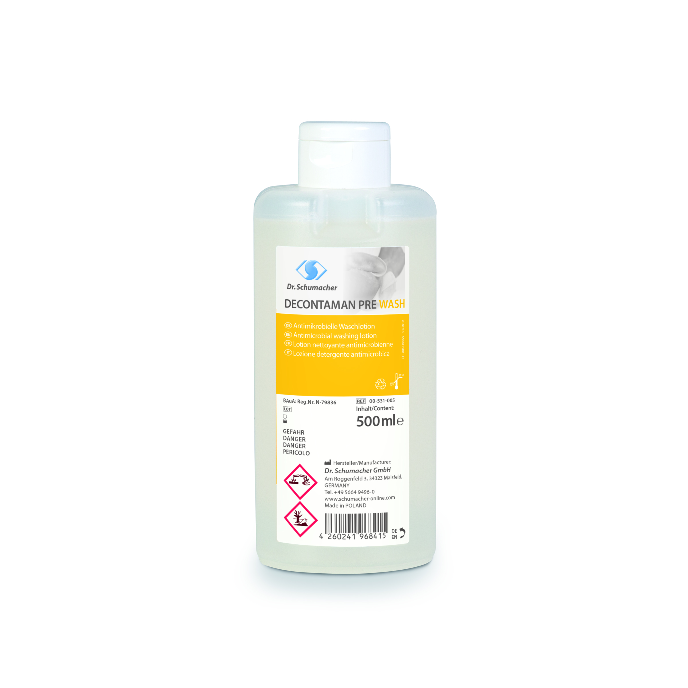 Waschlotion Decontaman Pre Wash 500ml