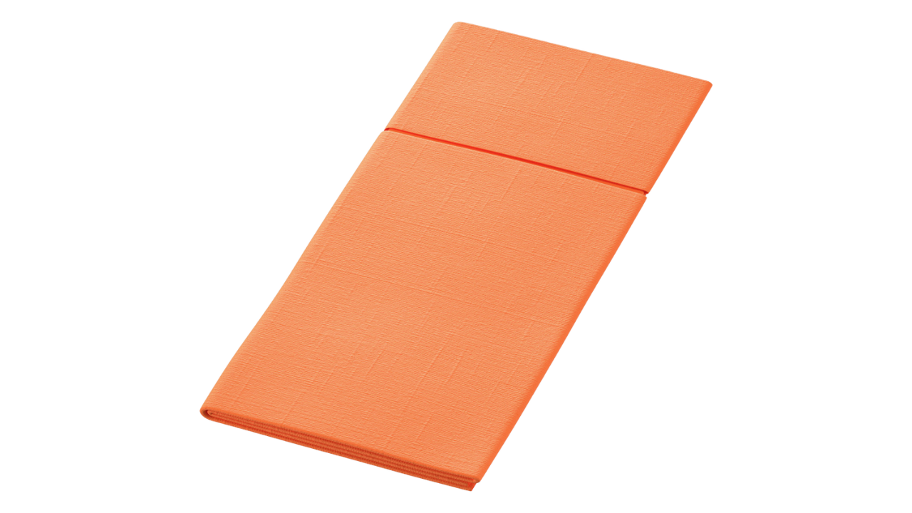 Duniletto-Bio-Bestecktasche Slim, 40x33cm, sun orange