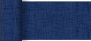 Dunicel-Tischläufer 0,15x20m, 'Linnea', dunkelblau