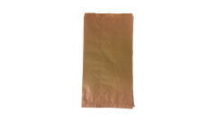 Bäckerfaltenbeutel, 31x10x48cm, braun Kraftpapier, Natronbraun