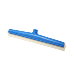 Hygiene Wasserschieber, blau HACCP, 400mm, Gummi wei&szlig;