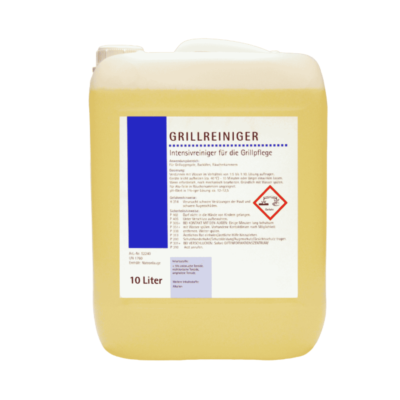 Grill- &amp; Backofenreiniger Enzyl, fl&uuml;ssig 10 Liter