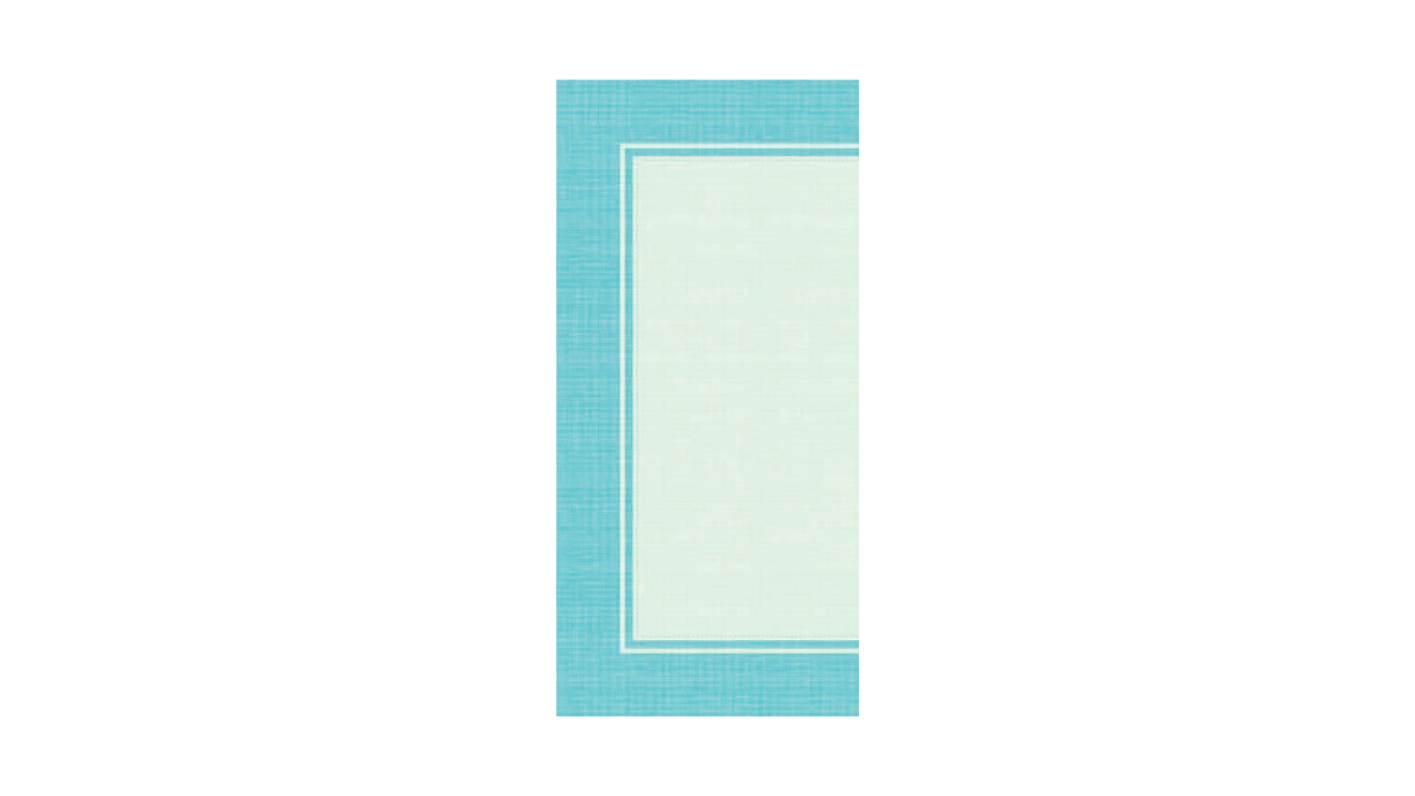 Linclass-Mitteldecke, 80x80cm, 'Brooklyn' sky-aqua