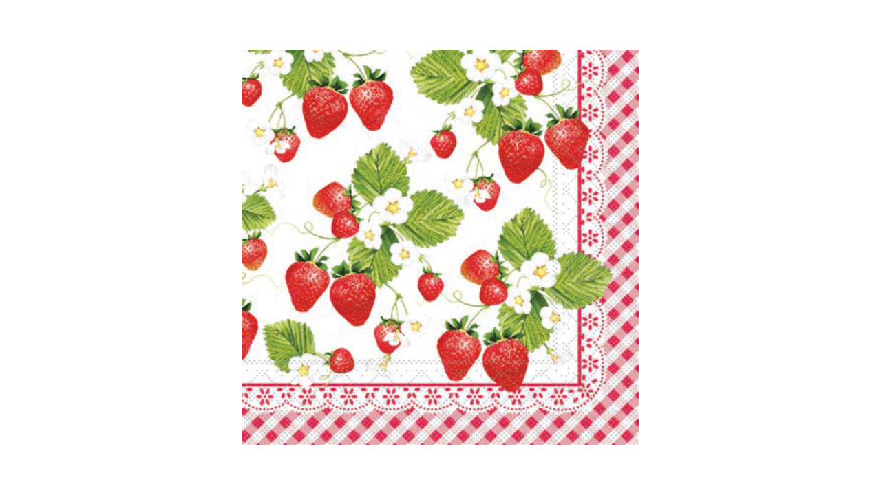 Zelltuch-Serviette,40x40cm,3-lagig, 1/4 Falz, 'Senga'