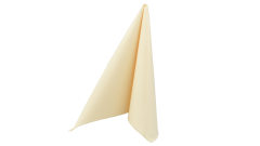 Airlaid-Serviette, 40x40cm, 1/4 Falz, champagner
