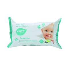 Reinigungst&uuml;cher Baby Wipes Sensitive, 80 T&uuml;cher
