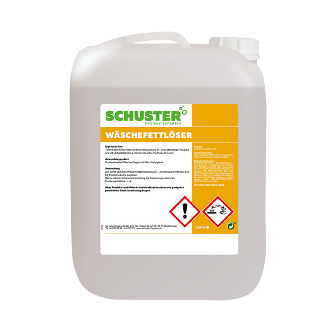 W&auml;schefettl&ouml;ser, Konzentrat, fl&uuml;ssig, 20kg