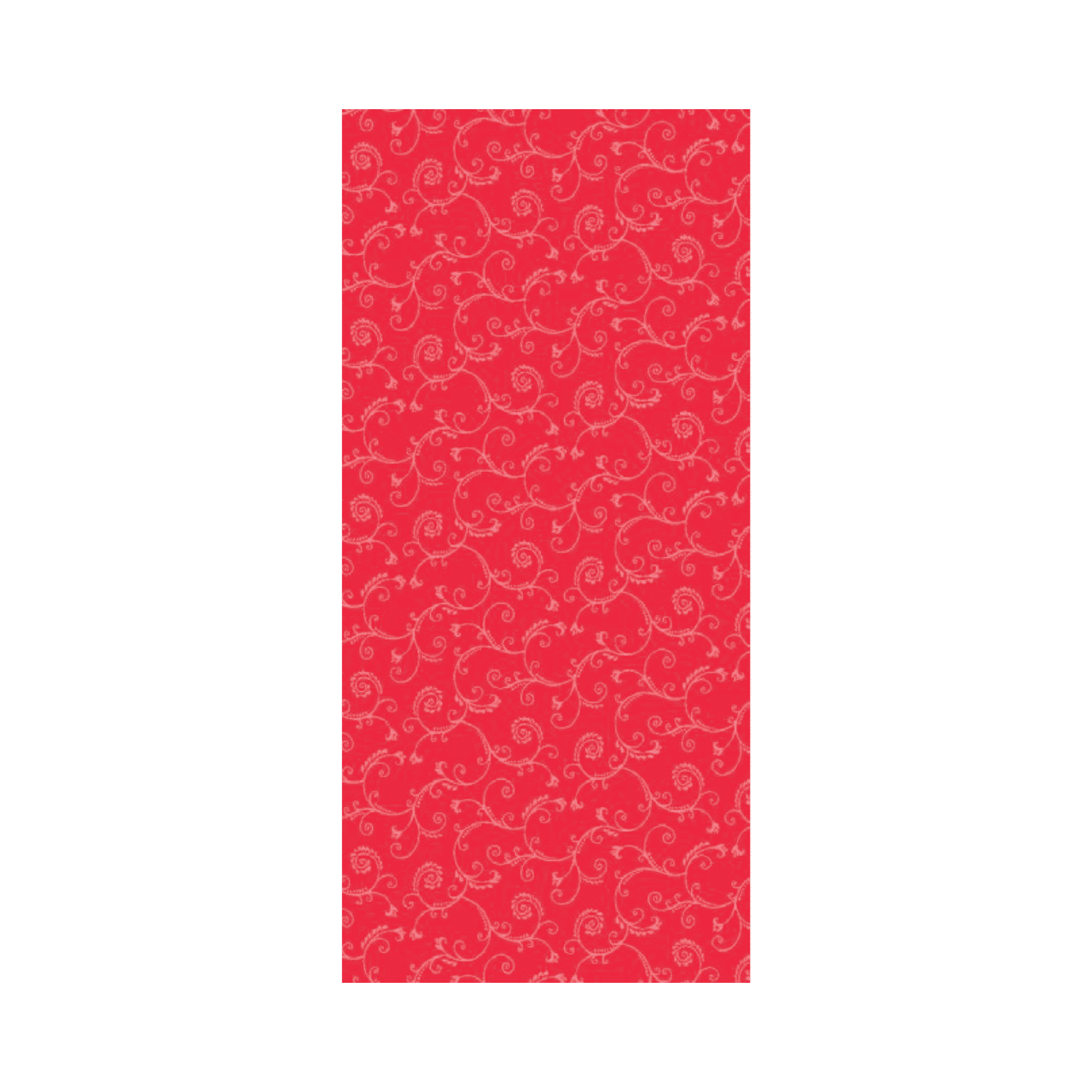 Linclass Mitteldecke, 80x80cm, Pearl Coating, 'Gala' rot