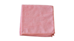 Micro Soft Microfasertuch, grobe Fasern, 40x40cm, rosa (5er)