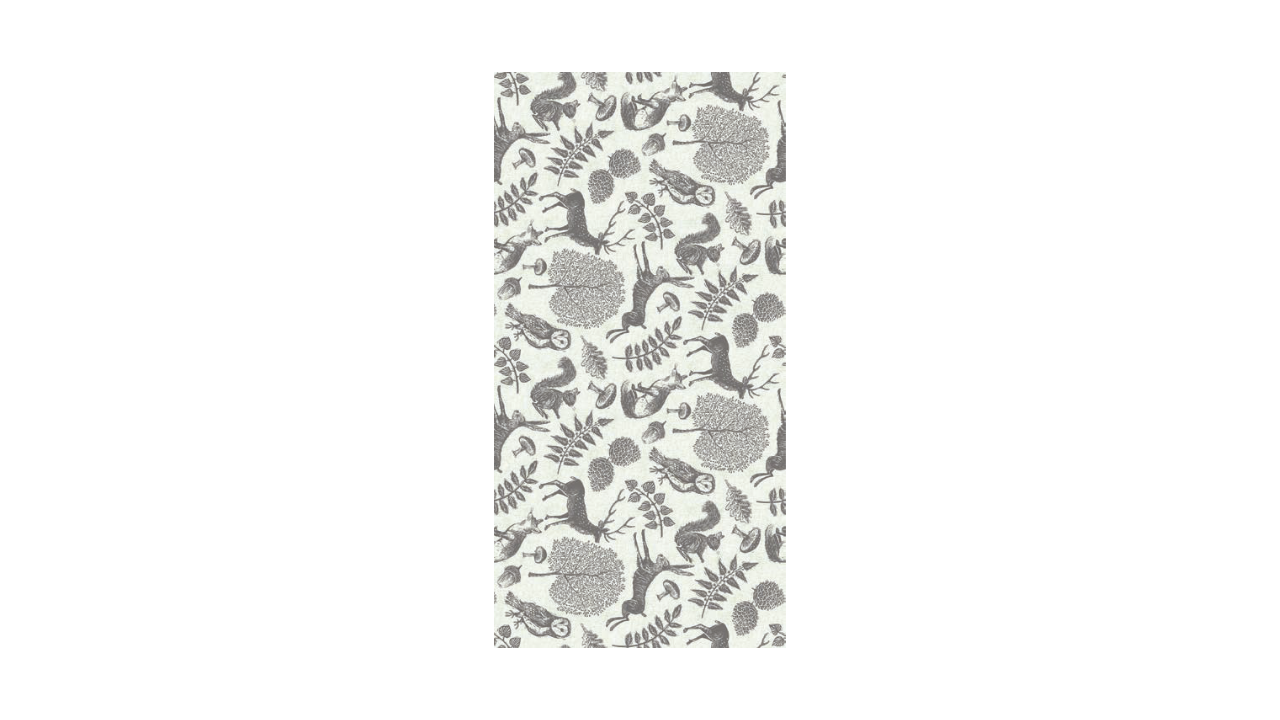 Linclass-Mitteldecke, 80x80cm, 'Forest' olivgrün/grau