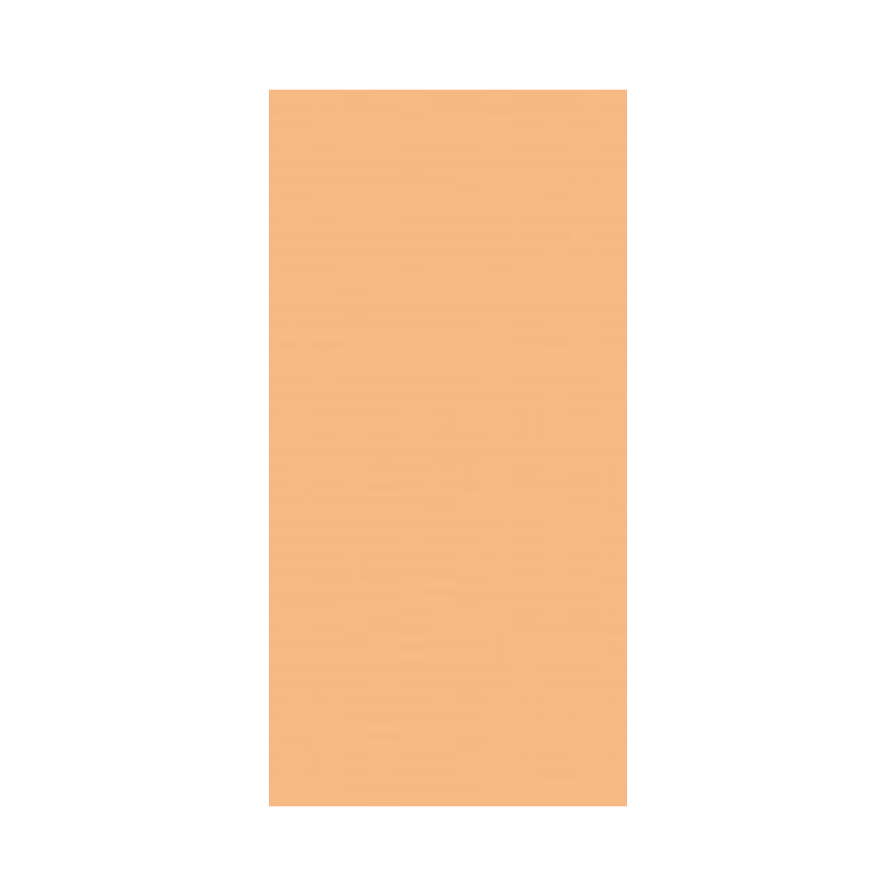 Linclass Mitteldecke, 80x80cm, aprikot