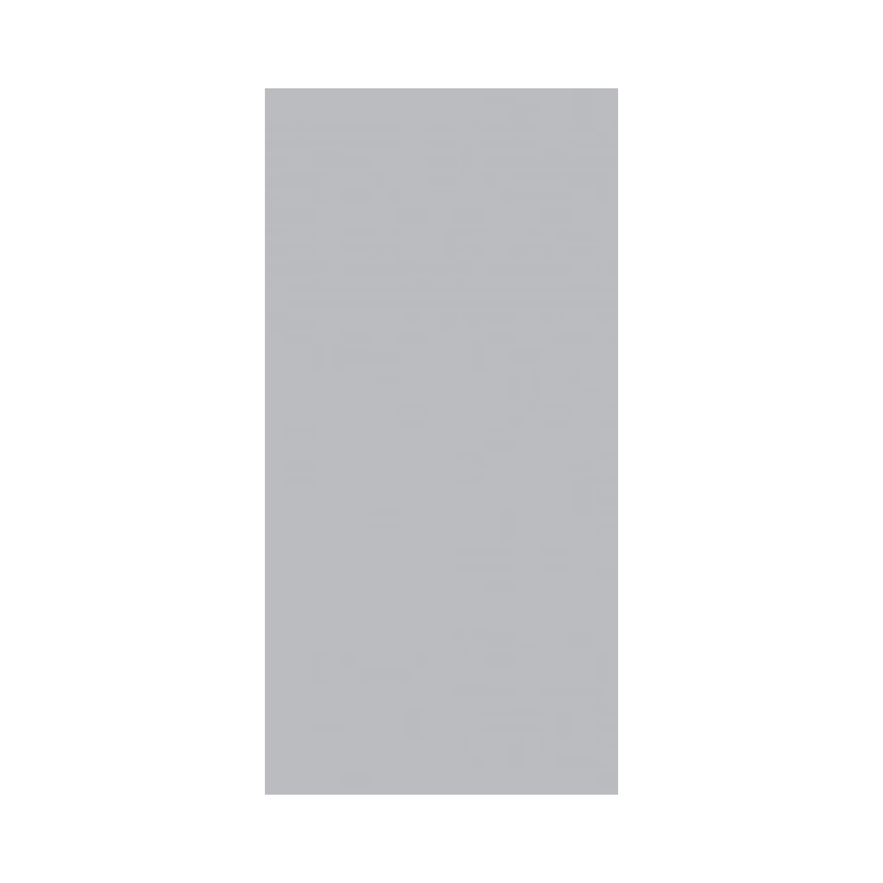 Linclass Mitteldecke, 80x80cm, silber