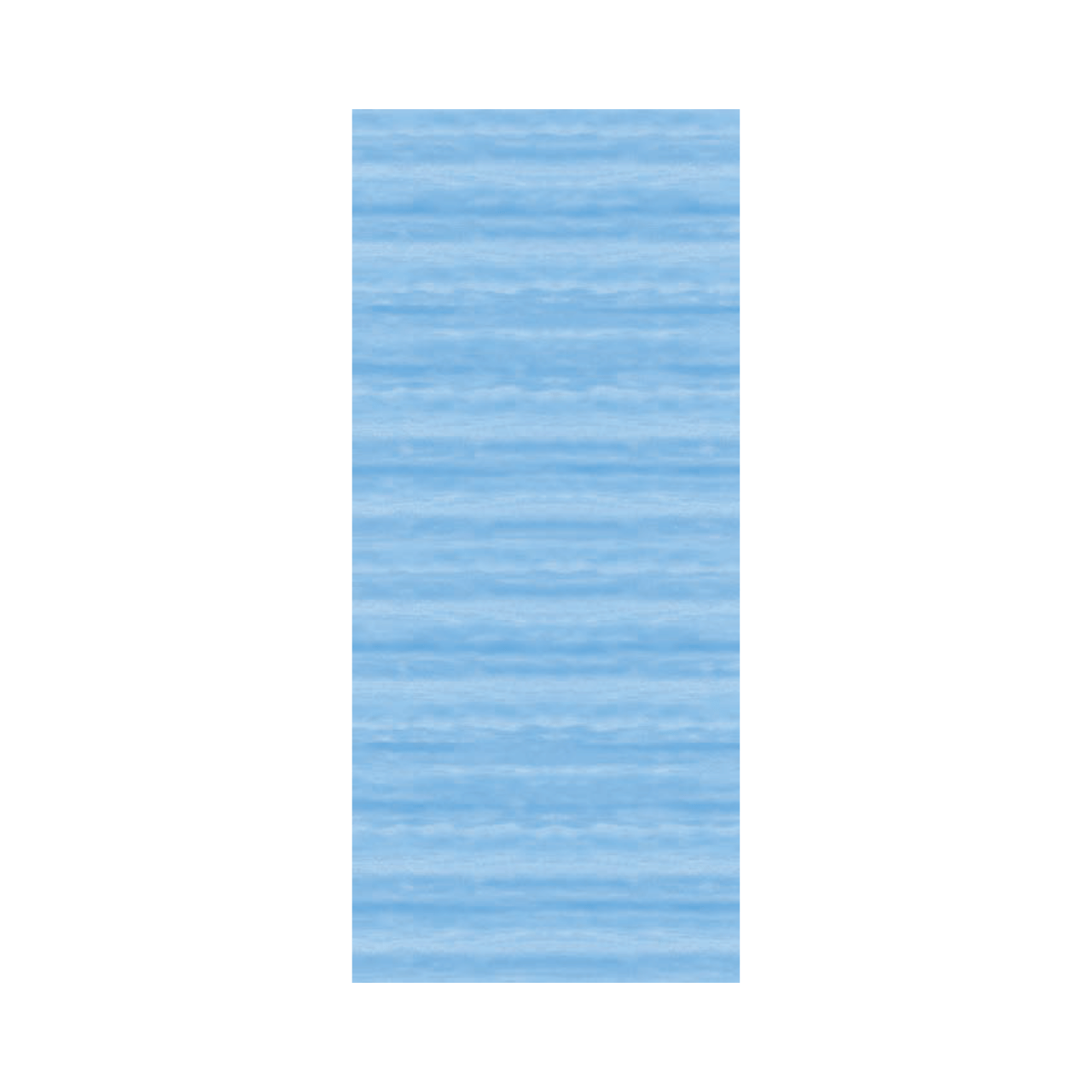 Linclass Mitteldecke, 80x80cm, Pearl Coating, 'Aquarell' blau