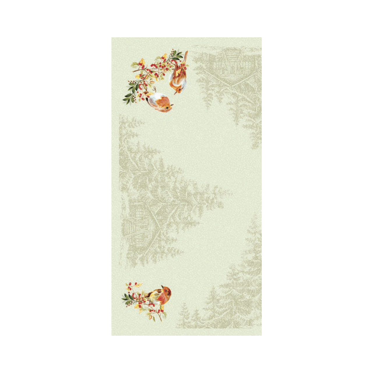Linclass Mitteldecke, 80x80cm, 'Pippa' beige
