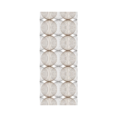 Linclass-Tischl&auml;ufer, 0,40x24m, 'Ludo' beige grey-braun