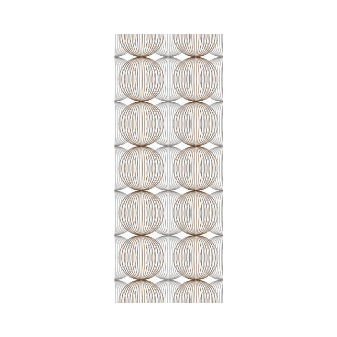 Linclass-Tischl&auml;ufer, 0,40x24m, 'Ludo' beige grey-braun