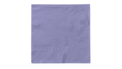 Mank-Zelltuch-Serviette, 33x33cm,3-lagig 1/4 Falz, lila
