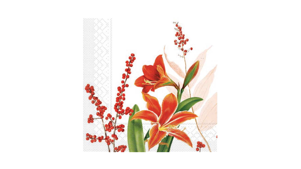 Linclass-Mitteldecke, 80x80cm, 'Fidelia'