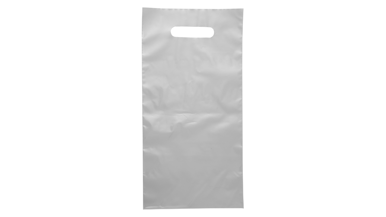 Grifflochbeutel, LDPE, 20x38cm, ungelocht, transparent