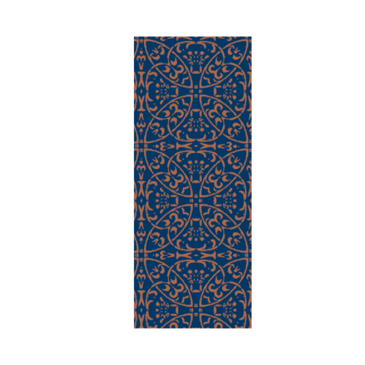 Linclass-Tischl&auml;ufer, 0,40x24m, ''Claudio' blau-braun