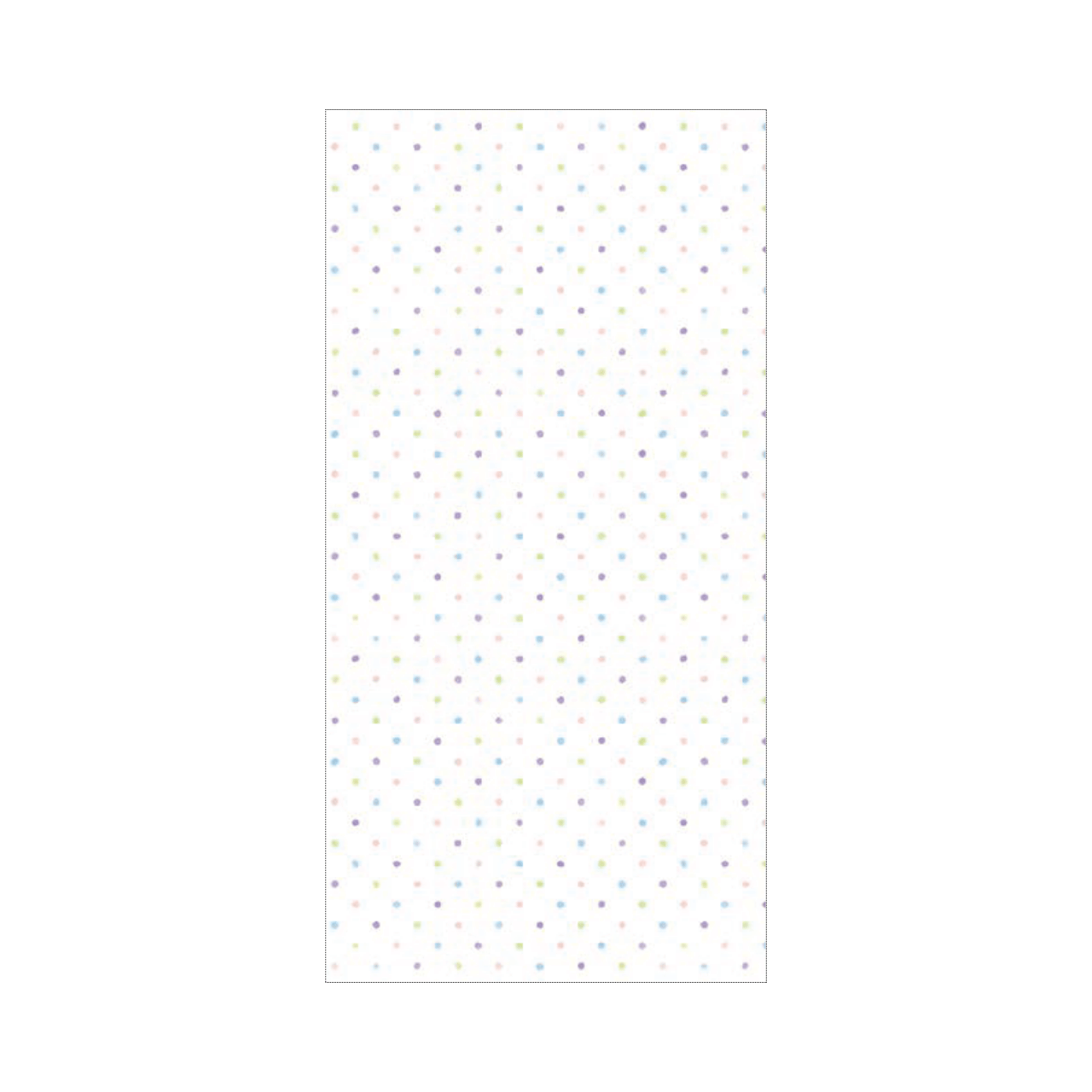 Linclass Mitteldecke, 80x80cm, Pearl Coating, 'Elfi'