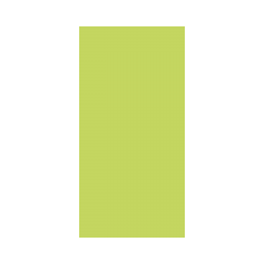 Linclass Mitteldecke, 80x80cm, lime