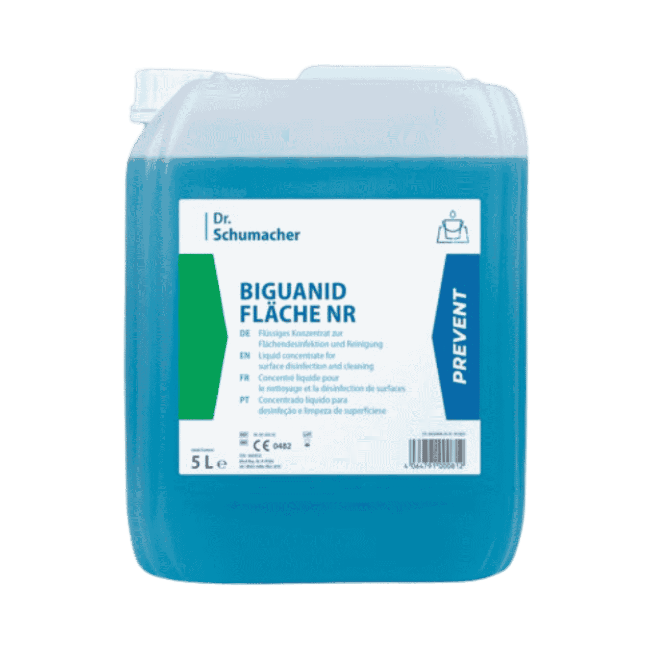 Desinfektionsreiniger Biguanid Fl&auml;che NR, 5 Liter