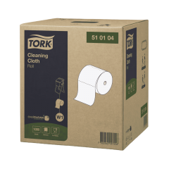 Tork Reinigungstuch-Premium,Gro&szlig;rolle, wei&szlig;, 1-lagig, 38x43cm,perforiert