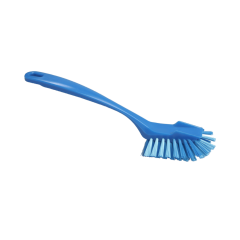 Hygiene Geschirrb&uuml;rste, HACCP, mittel, 225x35mm, blau