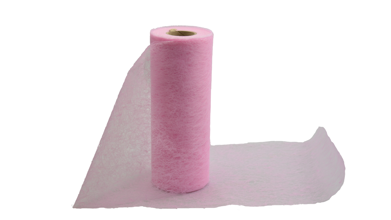 Vlies-Tischläufer, 23cmx20m, rosa
