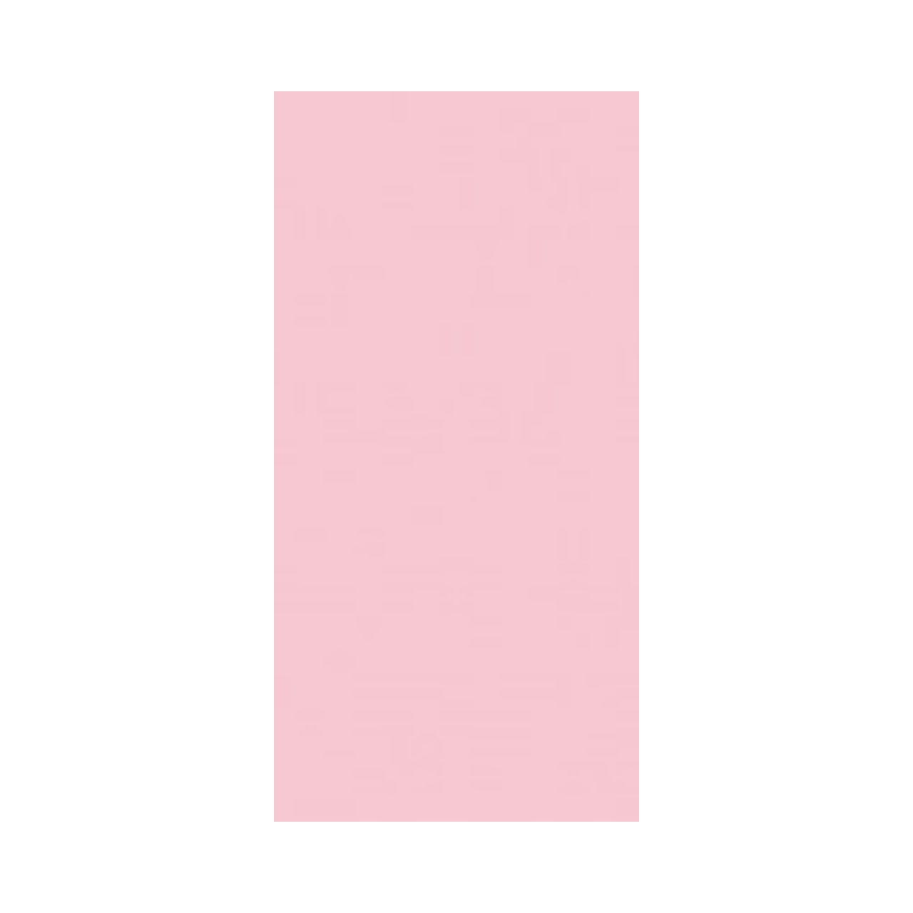 Linclass Mitteldecke, 80x80cm, hellrosa