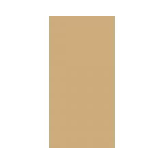 Linclass Mitteldecke, 80x80cm, naturbraun