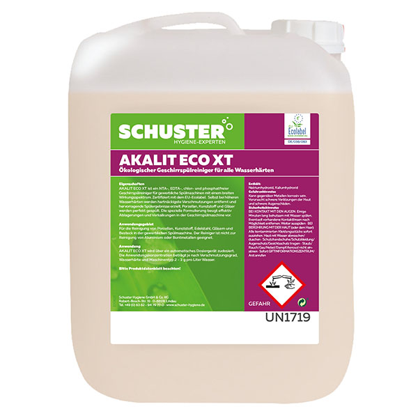 Geschirrspülmittel Akalit ECO XT flüssig, 12kg