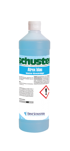 Fettlöser Atrox Blau, salmiakverstärkt, flüssig, klar, 1 Liter