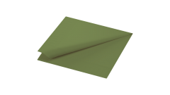 Duni-Zelltuch-Serviette,40x40cm,3-l 1/4 Falz, leaf green