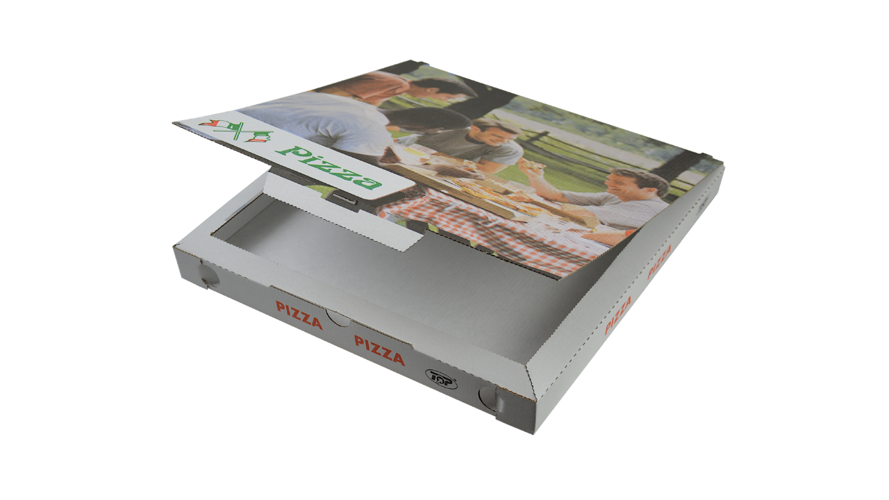 Pizzakarton, 30x30x3cm, 'Americano'