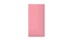 Mank-Zelltuch-Serviette,33x33cm,3-lagig, 1/8 Kopffalz, rosa