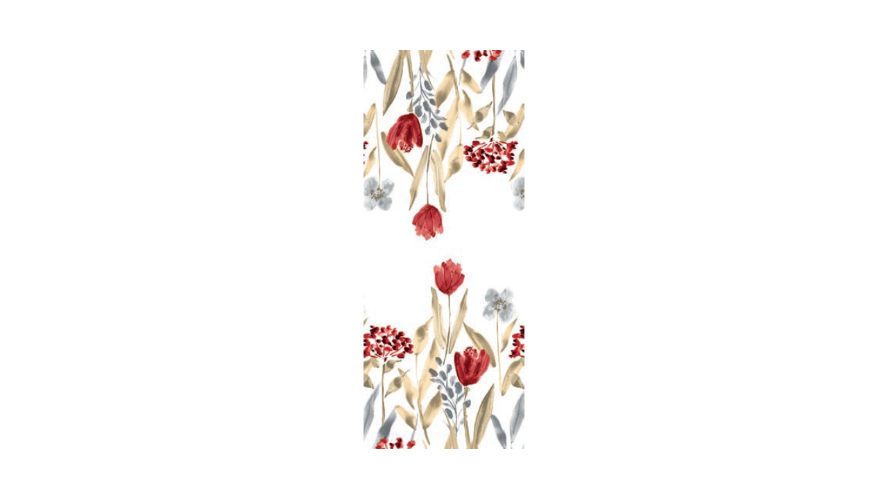 Linclass-Tischläufer, 0,40x24m, 'Selma' (Herbst)